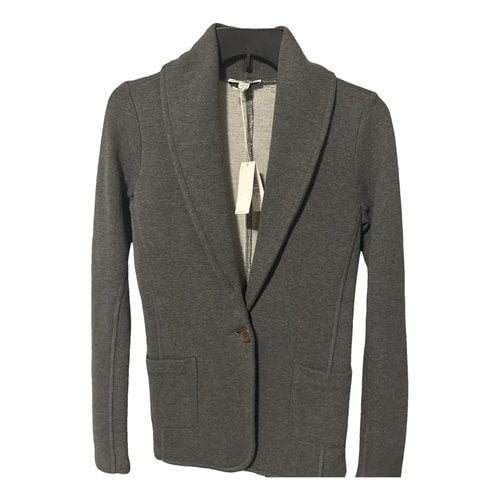 Pre-owned James Perse Blazer In Grey