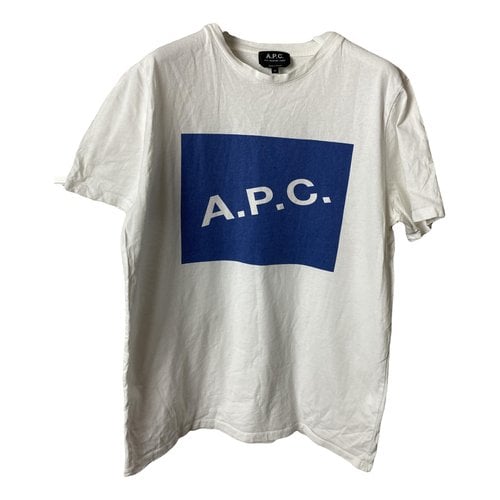 Pre-owned Apc T-shirt In White