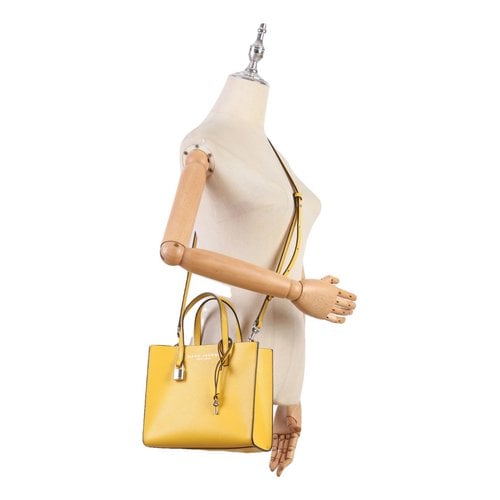Pre-owned Marc Jacobs Leather Crossbody Bag In Yellow