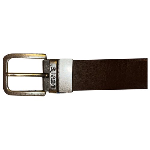 Pre-owned Levi's Leather Belt In Brown