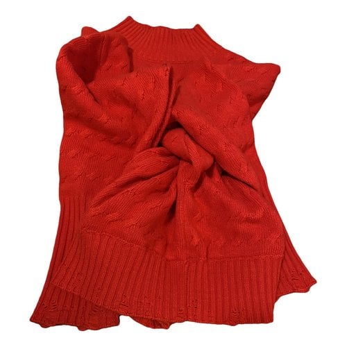 Pre-owned Pinko Wool Jumper In Red