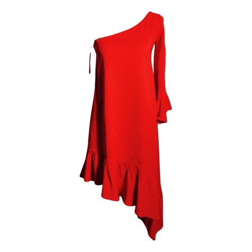 Pre-owned Pinko Dress In Red