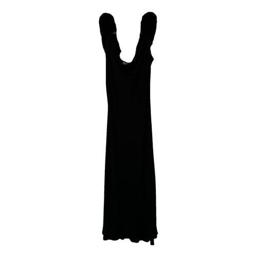 Pre-owned Sleeper Mid-length Dress In Black
