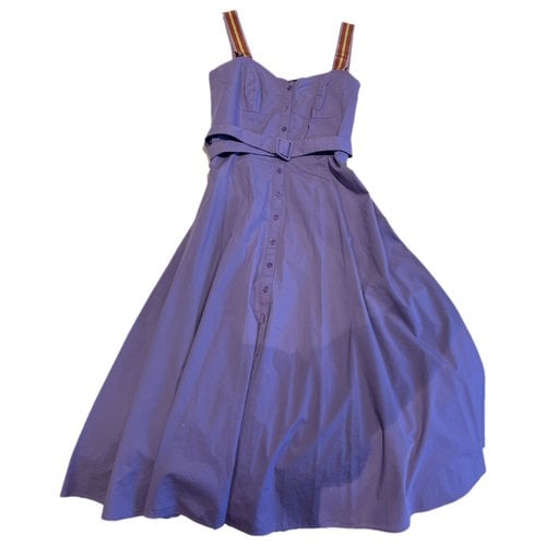 Pre-owned Tara Jarmon Mid-length Dress In Purple