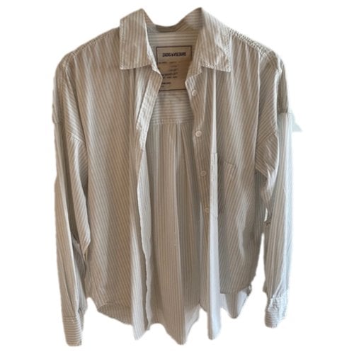 Pre-owned Zadig & Voltaire Shirt In Grey