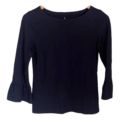 Pre-owned Kate Spade Blouse In Navy