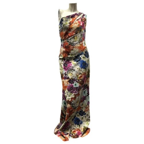 Pre-owned Chiara Boni Maxi Dress In Multicolour