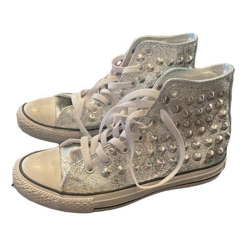Pre-owned Prima Donna Trainers In Silver