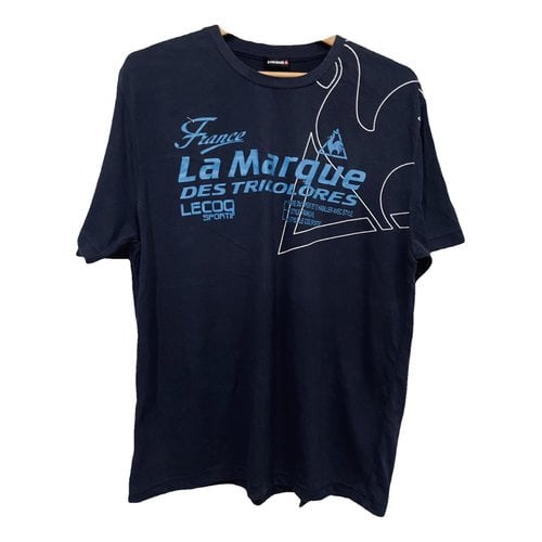 Pre-owned Le Coq Sportif T-shirt In Blue