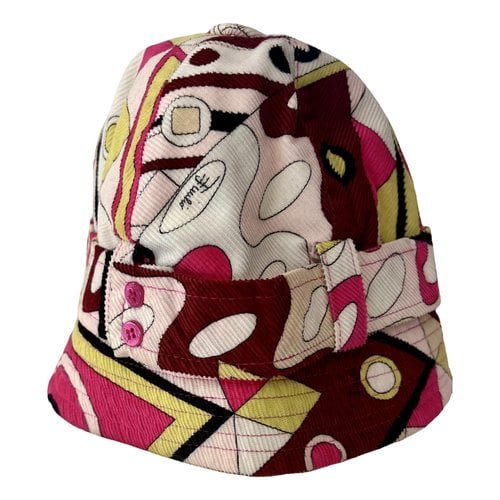 Pre-owned Emilio Pucci Hat In Multicolour