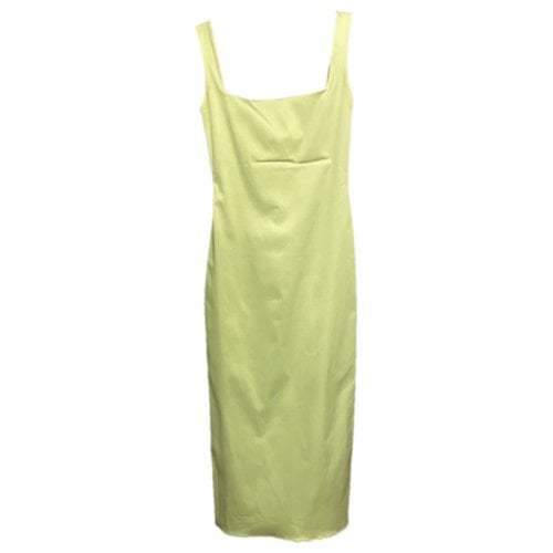 Pre-owned Priscavera Mid-length Dress In Green