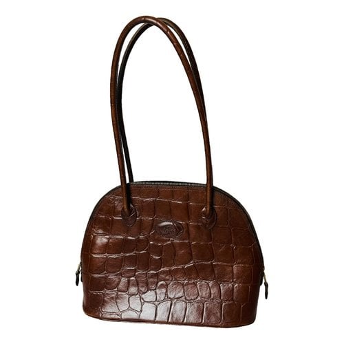 Pre-owned Mulberry Leather Tote In Brown
