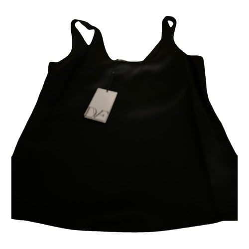Pre-owned Diane Von Furstenberg Vest In Black