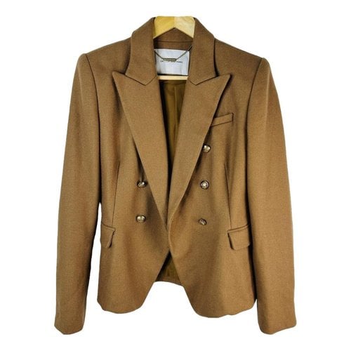 Pre-owned Camilla And Marc Wool Jacket In Brown