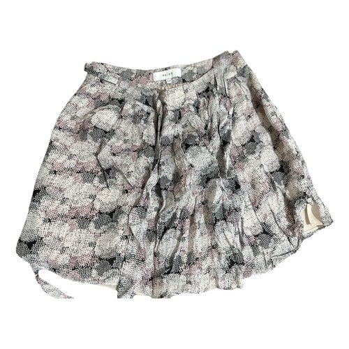 Pre-owned Reiss Silk Mini Skirt In Other