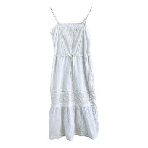 Pre-owned St. Roche Mid-length Dress In White