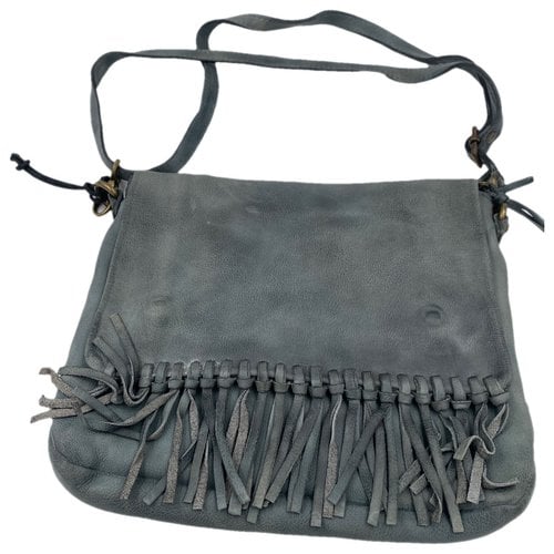 Pre-owned Mjus Leather Handbag In Green
