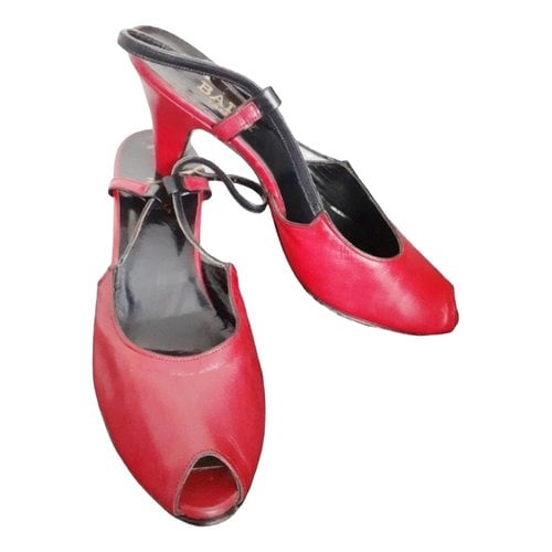 Pre-owned Bally Leather Heels In Red