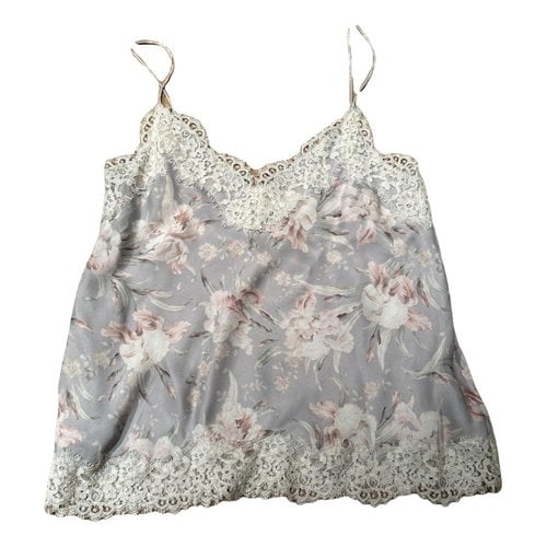 Pre-owned Zimmermann Silk Camisole In Multicolour