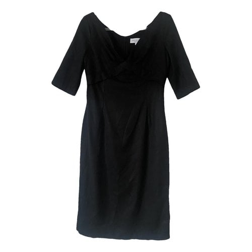 Pre-owned Paul & Joe Wool Mid-length Dress In Black