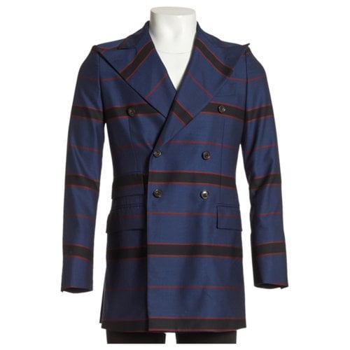 Pre-owned Vivienne Westwood Wool Jacket In Blue