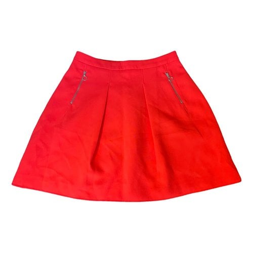 Pre-owned Claudie Pierlot Spring Summer 2020 Mini Skirt In Pink