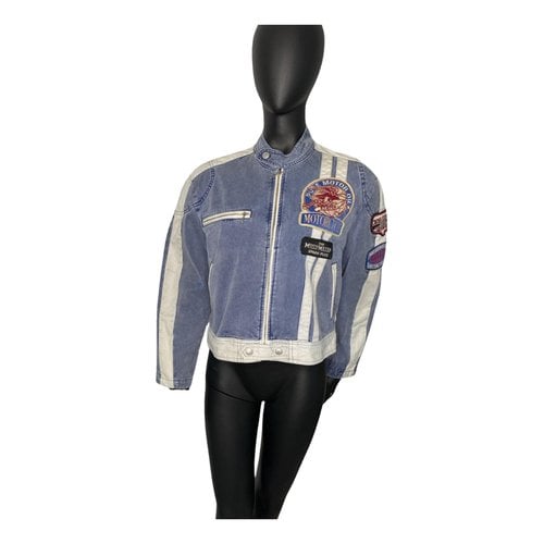Pre-owned Replay Jacket In Blue