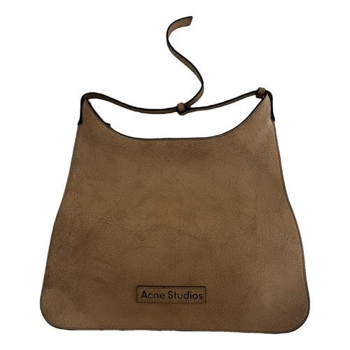 Pre-owned Acne Studios Leather Tote In Brown