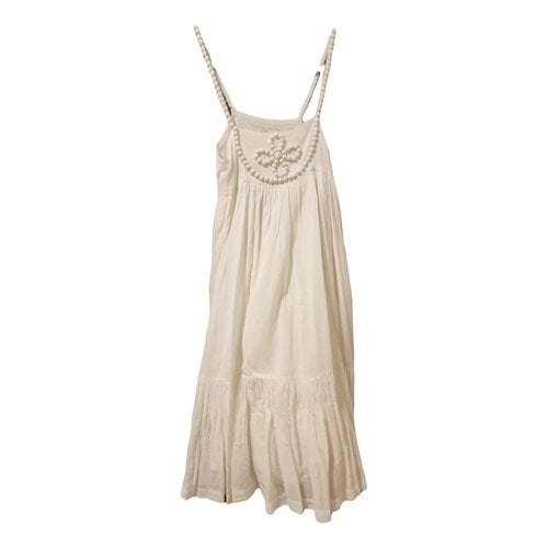 Pre-owned By Malene Birger Dress In White