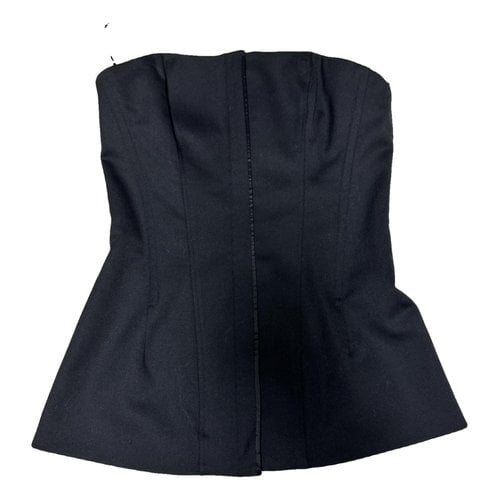Pre-owned Theory Corset In Black