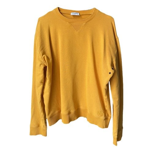 Pre-owned Saint Laurent Sweatshirt In Yellow