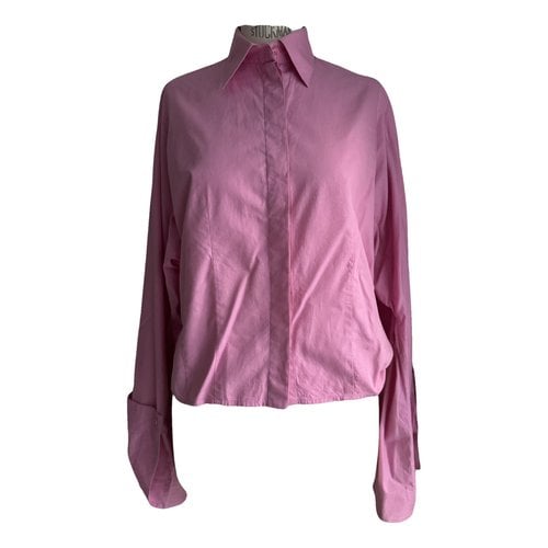 Pre-owned Celine Shirt In Pink