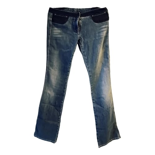 Pre-owned Mm6 Maison Margiela Bootcut Jeans In Blue