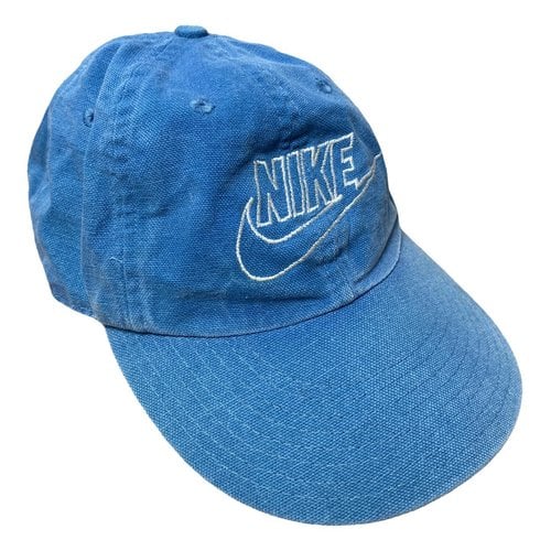Pre-owned Nike Hat In Blue