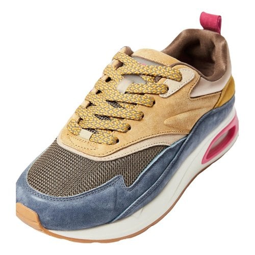 Pre-owned Hoff Leather Trainers In Multicolour
