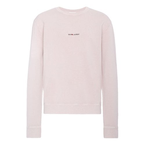 Pre-owned Saint Laurent Sweatshirt In Pink