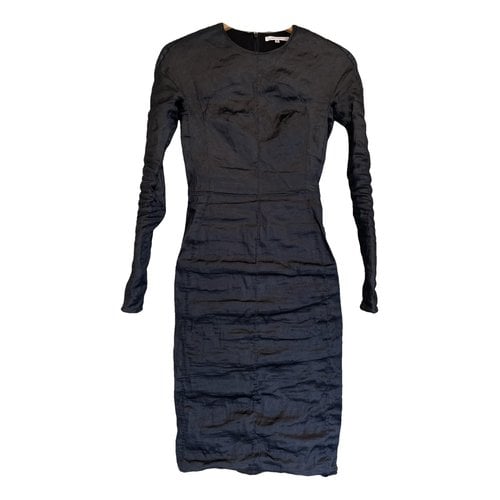 Pre-owned Carven Mid-length Dress In Black