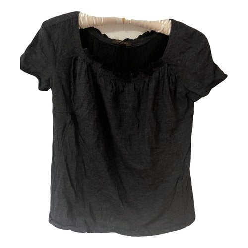 Pre-owned Louis Vuitton Cashmere Blouse In Black