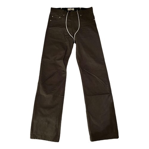 Pre-owned Gmbh Trousers In Brown