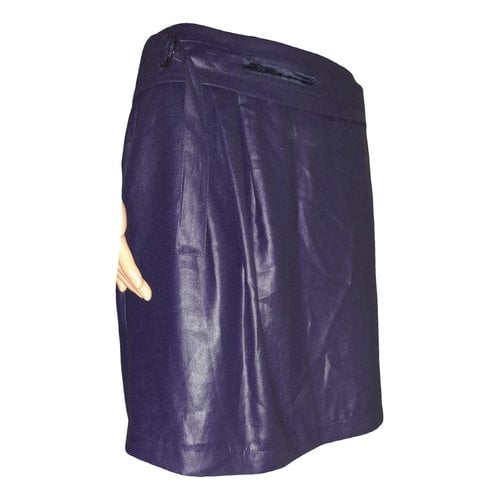 Pre-owned Ikks Mid-length Skirt In Blue