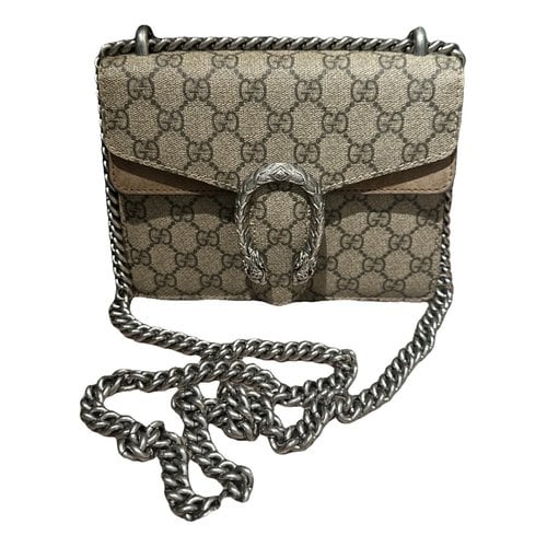 Pre-owned Gucci Dionysus Handbag In Brown