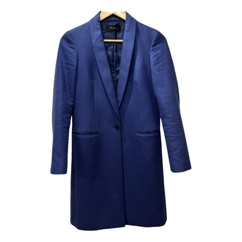 Pre-owned Paul Smith Coat In Blue