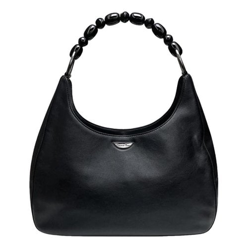Pre-owned Dior Malice Leather Handbag In Black