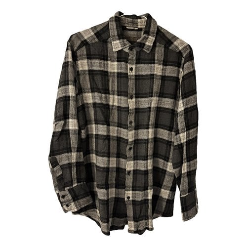 Pre-owned Daniele Alessandrini Shirt In Anthracite