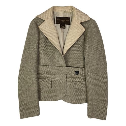 Pre-owned Louis Vuitton Wool Blazer In Other