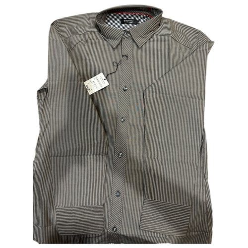 Pre-owned Burberry Polo Shirt In Grey