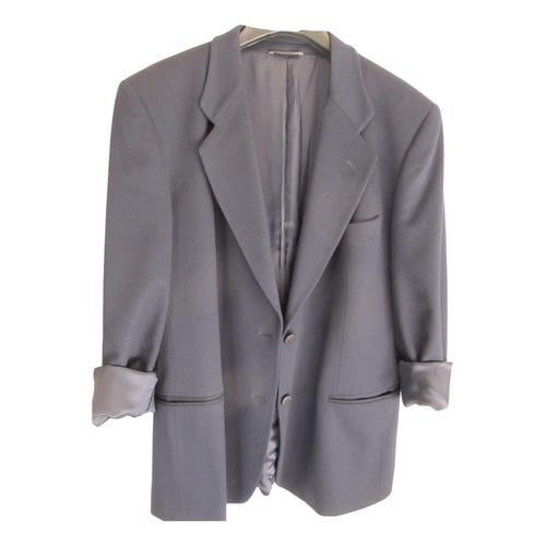 Pre-owned Tombolini Wool Blazer In Blue