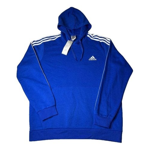 Pre-owned Adidas Originals Pull In Blue