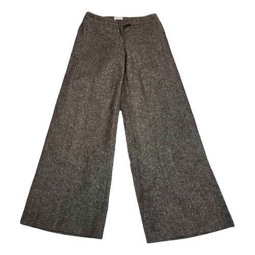 Pre-owned Max & Co Chino Pants In Brown