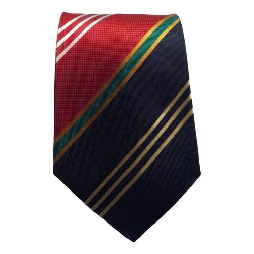 Pre-owned Stefanel Silk Tie In Multicolour